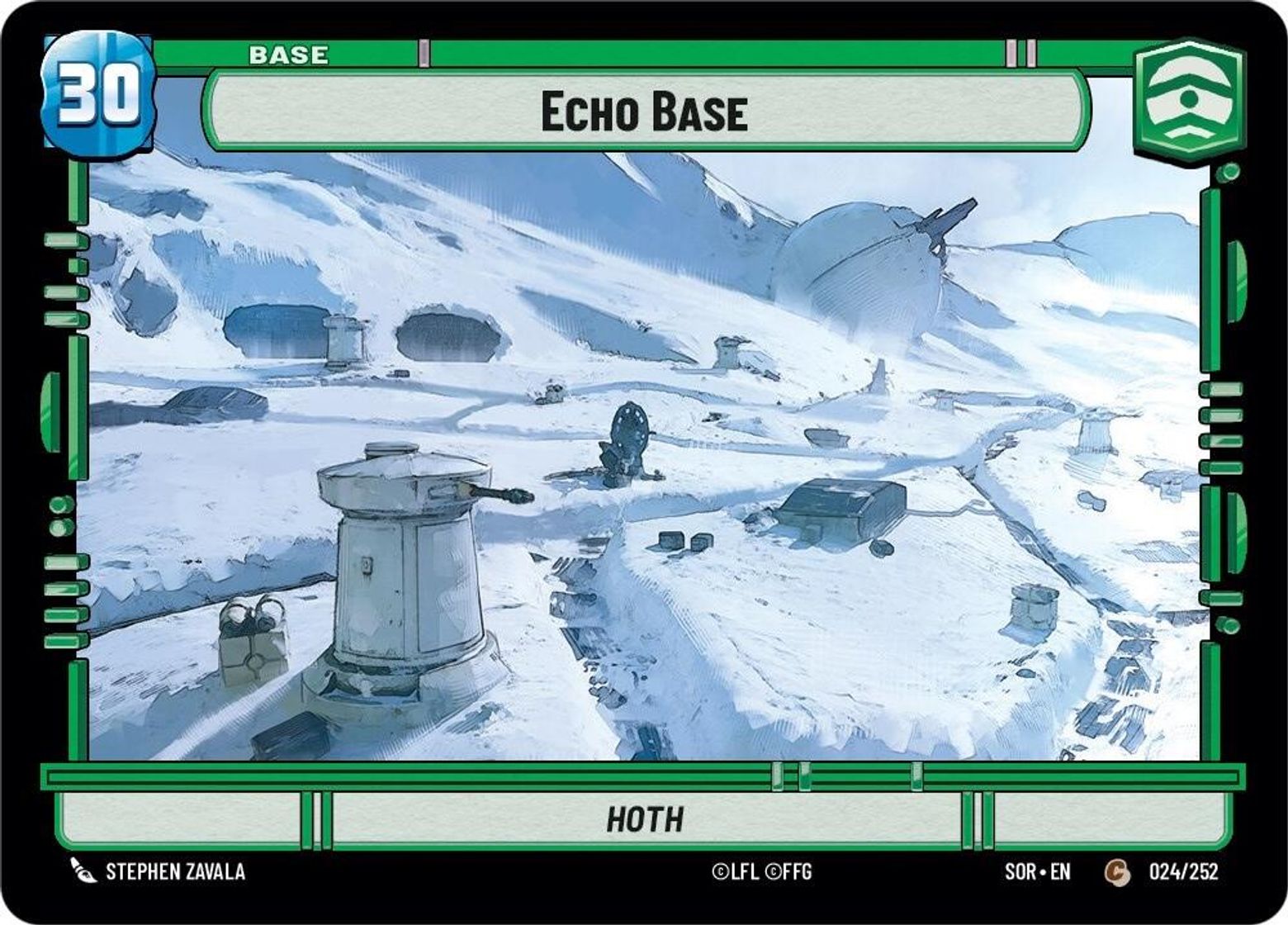 Echo Base Hoth Star Wars Unlimited DB